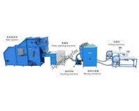 Semi-Auto Fiber Carding & Cushion Filling Line